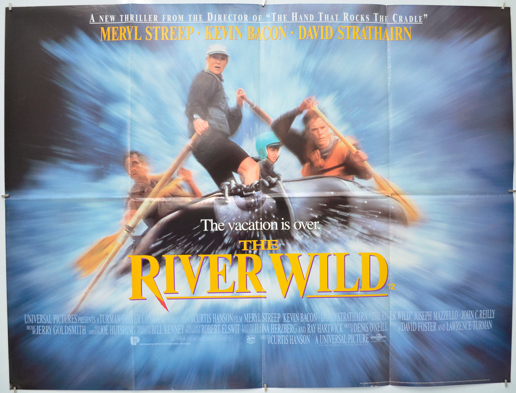 The River Wild Original Quad Poster - Film Poster - Movie Poster  