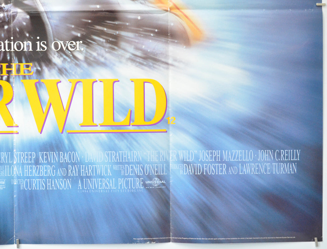 THE RIVER WILD (Bottom Right) Cinema Quad Movie Poster 