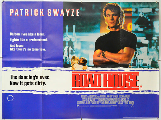 Road House - Original Quad Poster - Film Poster - Movie Poster