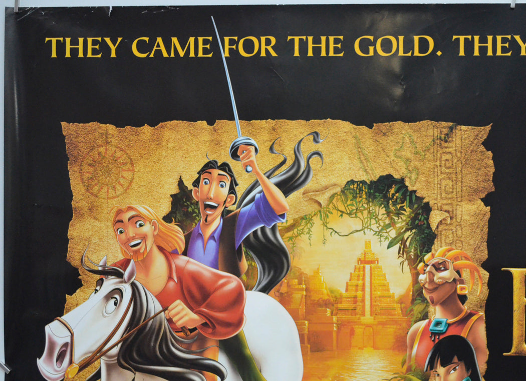 THE ROAD TO EL DORADO (Top Left) Cinema Quad Movie Poster 