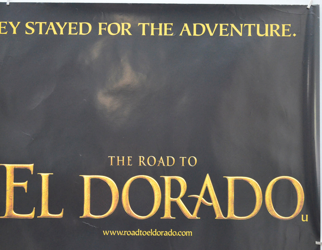 THE ROAD TO EL DORADO (Top Right) Cinema Quad Movie Poster 