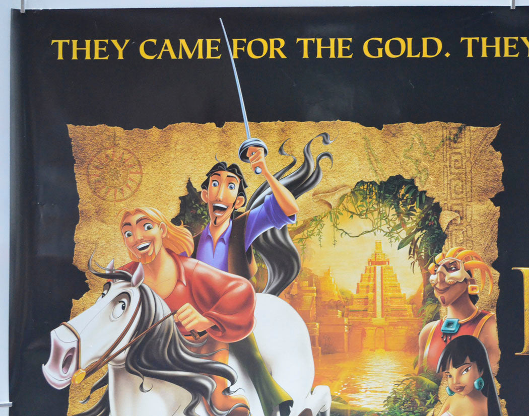 THE ROAD TO EL DORADO (Top Left) Cinema Quad Movie Poster 