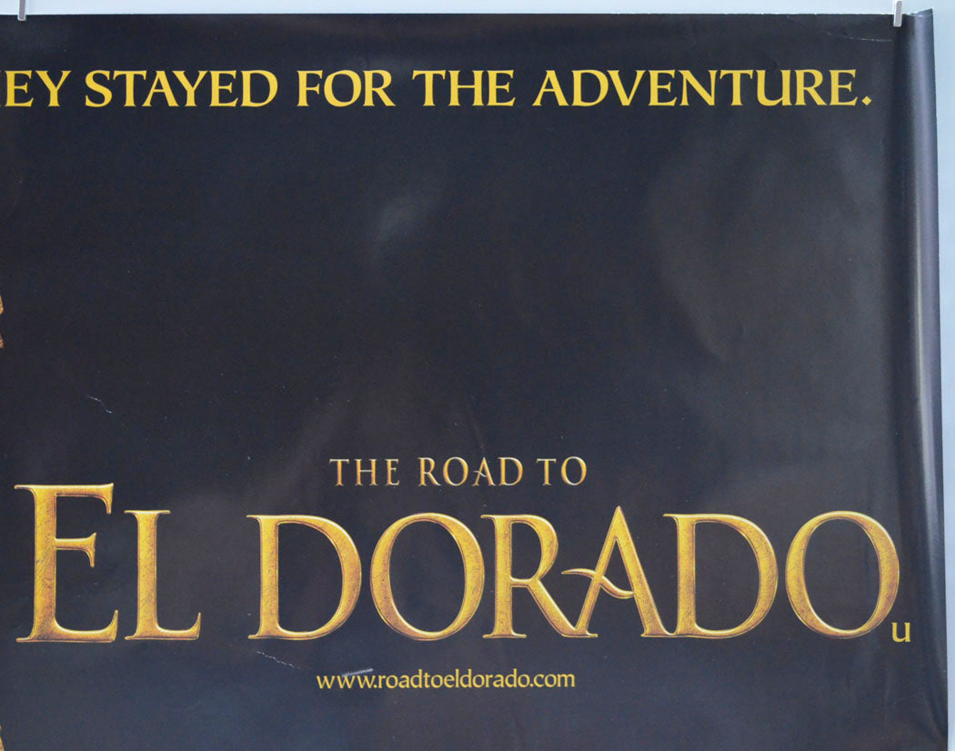 THE ROAD TO EL DORADO (Top Right) Cinema Quad Movie Poster 