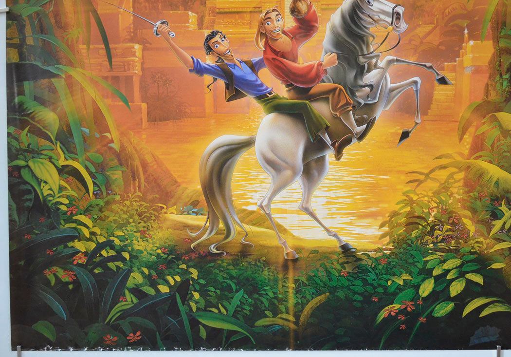 THE ROAD TO EL DORADO (Bottom Left) Cinema Quad Movie Poster 