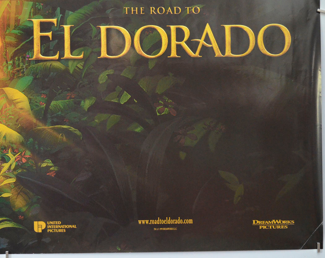 THE ROAD TO EL DORADO (Bottom Right) Cinema Quad Movie Poster 