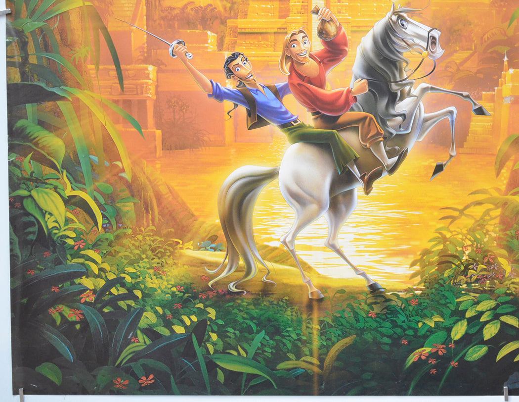 THE ROAD TO EL DORADO (Bottom Left) Cinema Quad Movie Poster 