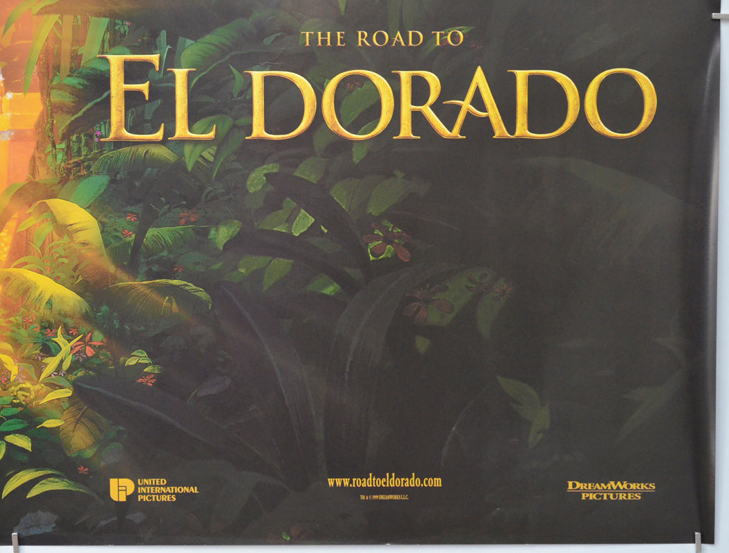 THE ROAD TO EL DORADO (Bottom Right) Cinema Quad Movie Poster 