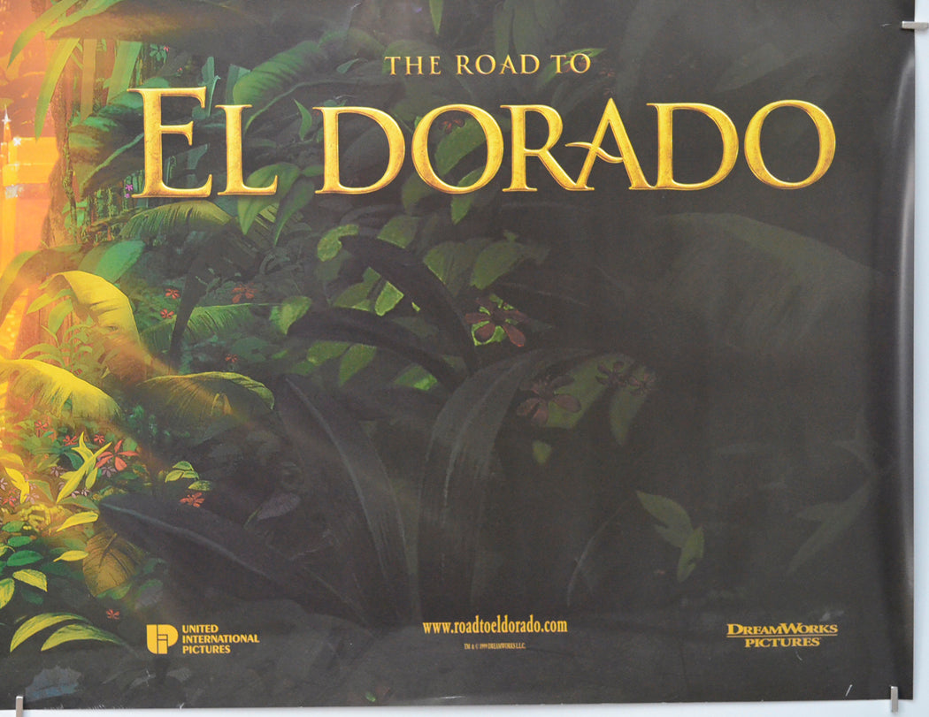 THE ROAD TO EL DORADO (Bottom Right) Cinema Quad Movie Poster 