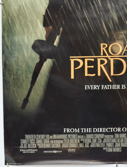 ROAD TO PERDITION (Bottom Left) Cinema One Sheet Movie Poster 