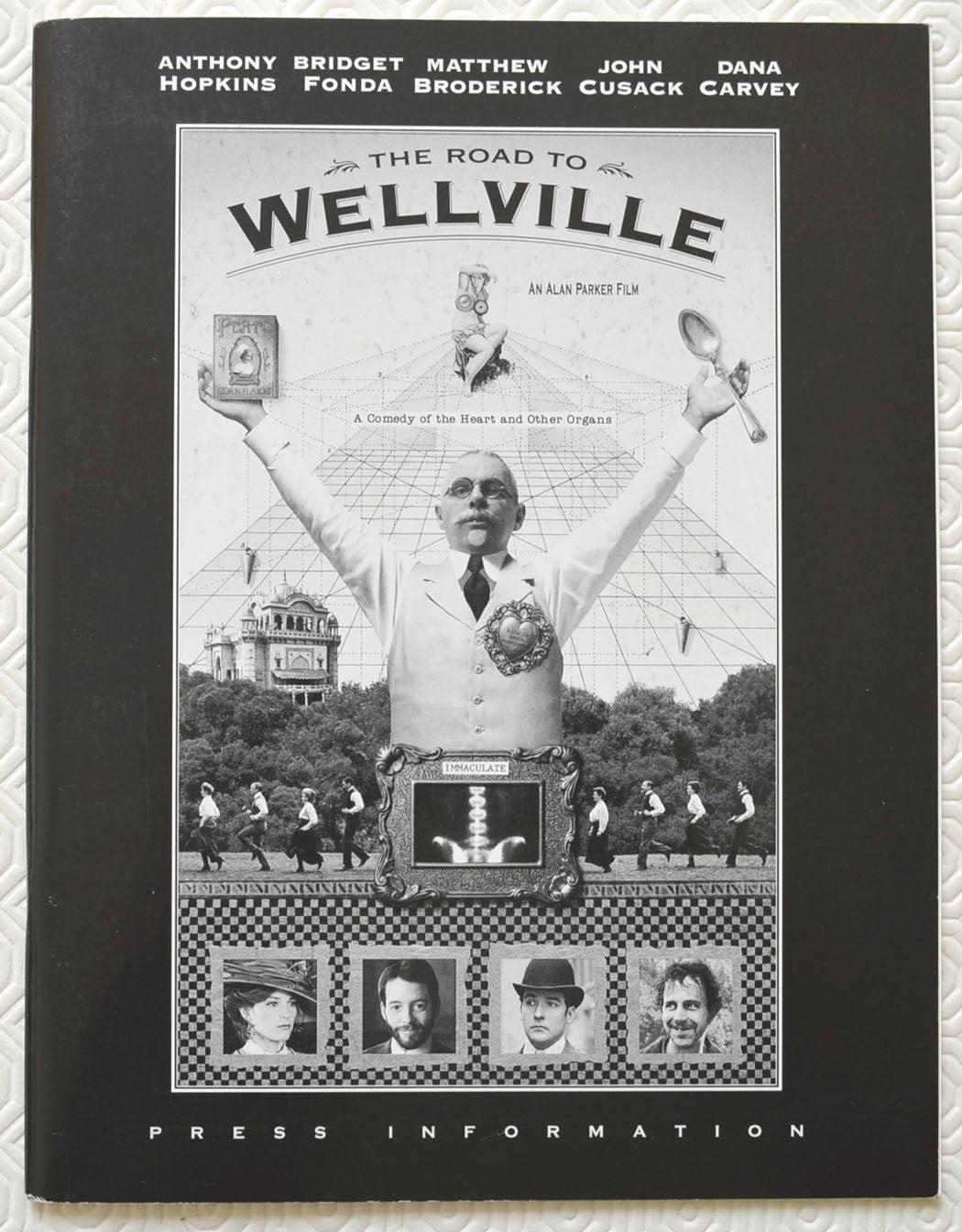 THE ROAD TO WELLVILLE Original Cinema Press Kit 