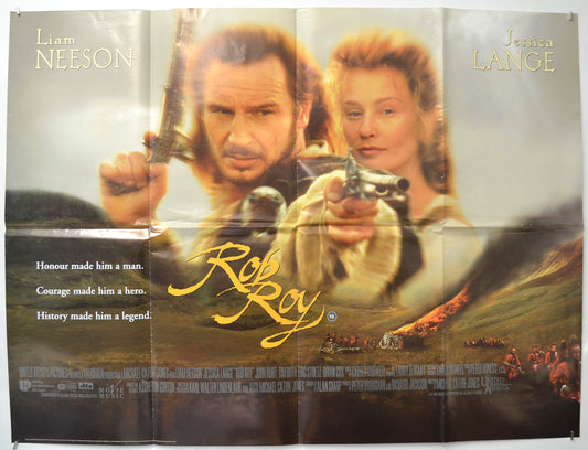 Rob Roy  Original Quad Poster - Film Poster - Movie Poster