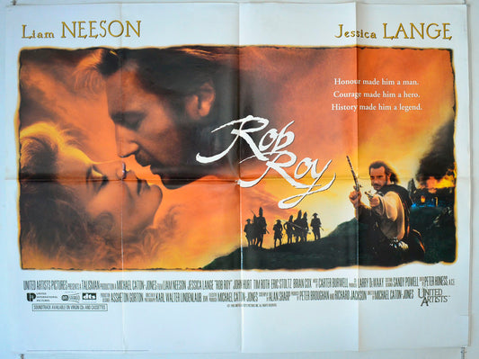 Rob Roy Original British Quad Poster - Movie Poster