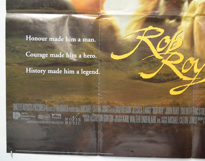 ROB ROY (Bottom Left) Cinema Quad Movie Poster 