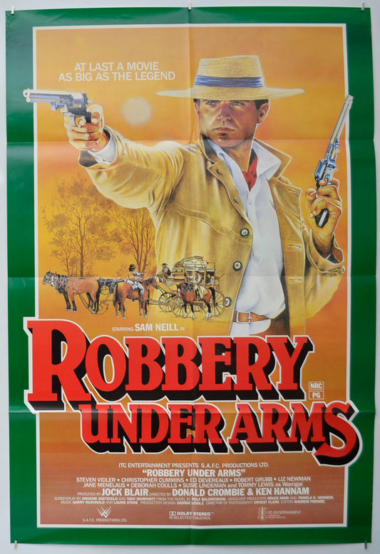 Robbery Under Arms Original One Sheet Poster - Film Poster - Movie Poster