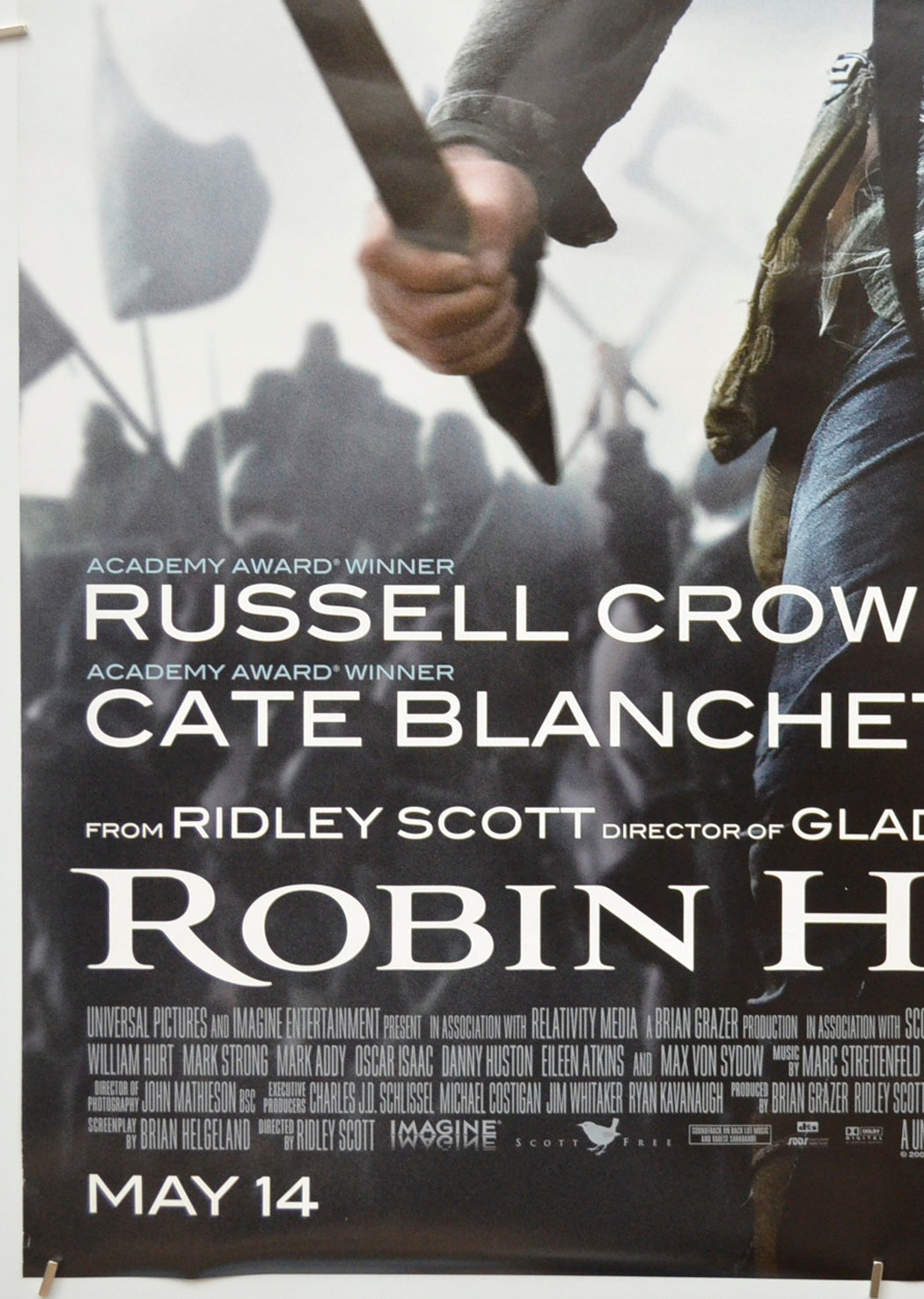 ROBIN HOOD (Bottom Left) Cinema One Sheet Movie Poster 