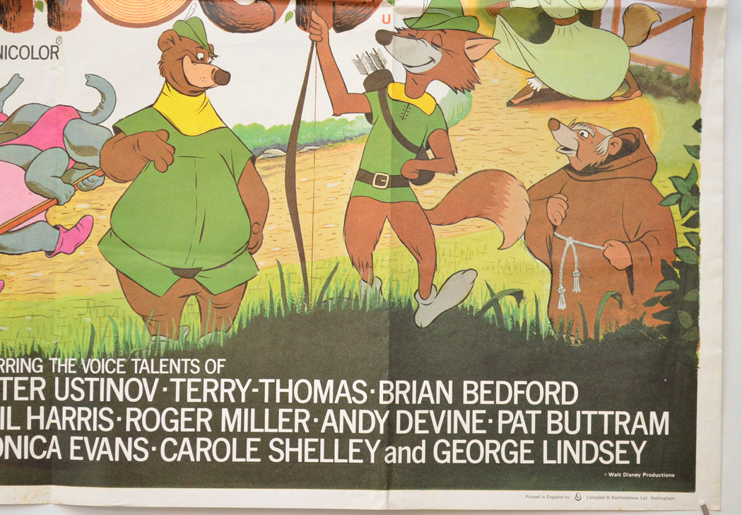 ROBIN HOOD (Bottom Right) Cinema Quad Movie Poster 