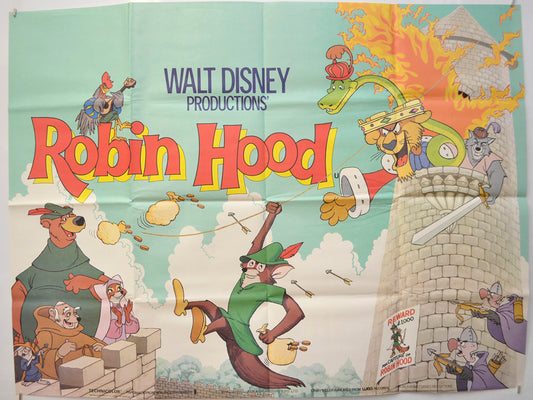 Robin Hood (1983 re-release poster)  Original Quad Poster - Film Poster - Movie Poster