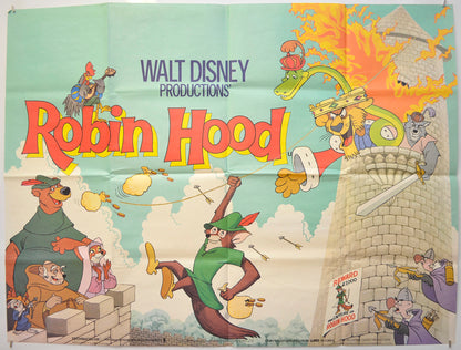 Robin Hood (1983 re-release poster)  Original Quad Poster - Film Poster - Movie Poster