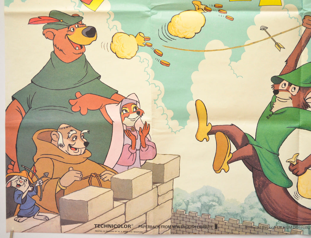 ROBIN HOOD (Bottom Left) Cinema Quad Movie Poster 