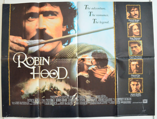 Robin Hood  Original British Quad Poster - Film Poster - Movie Poster 