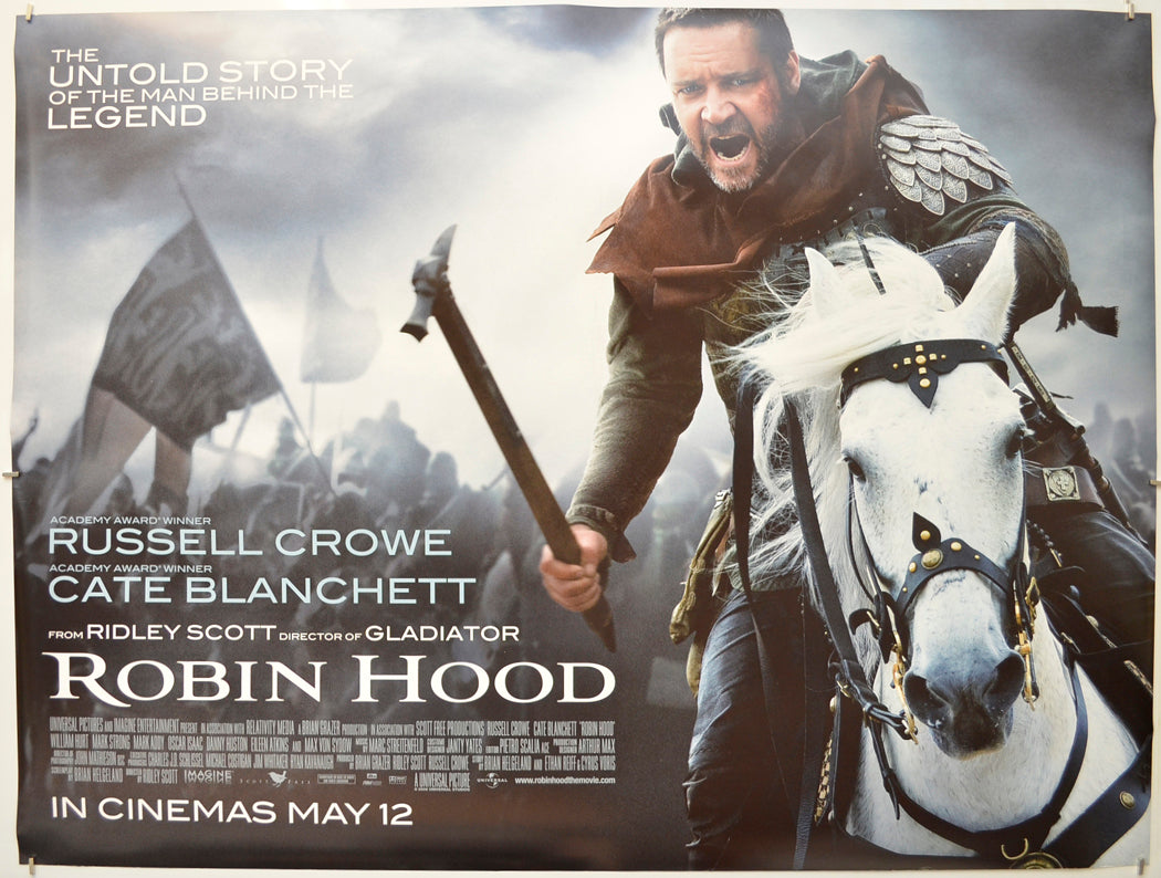 Robin Hood  Original Quad Poster - Film Poster - Movie Poster