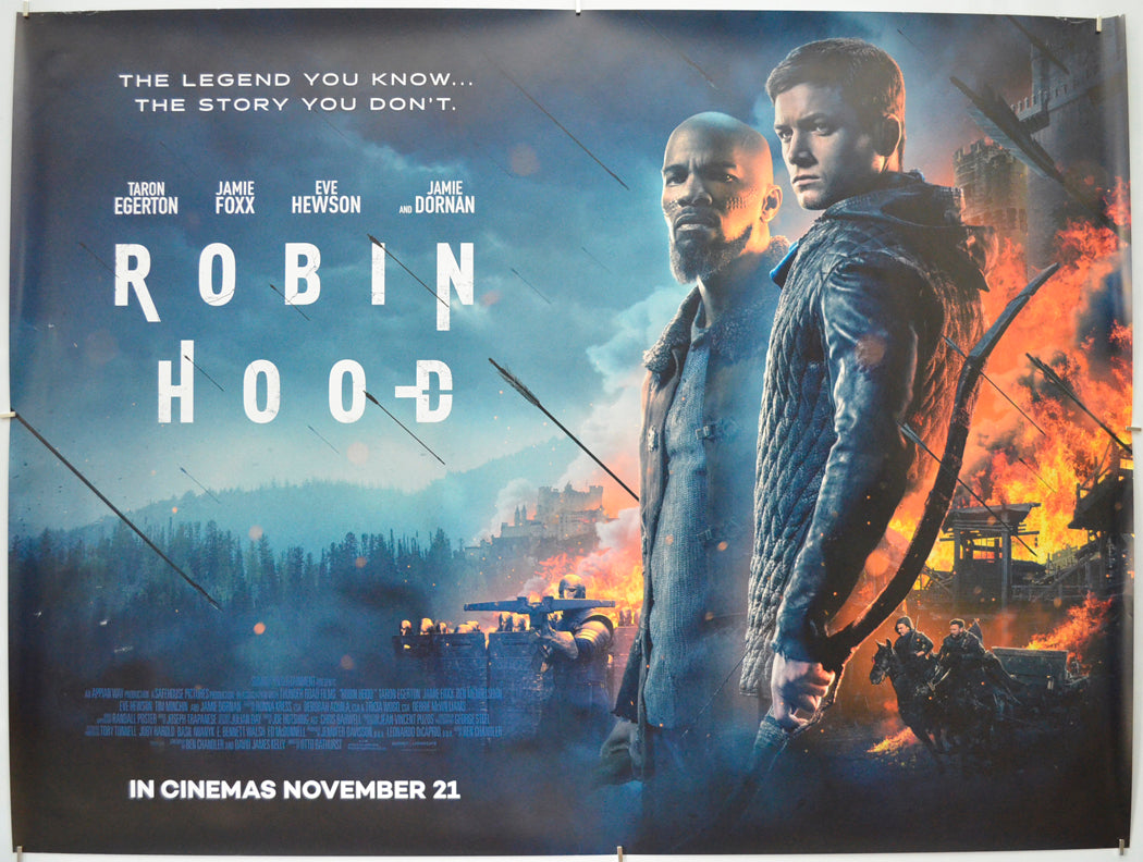 Robin Hood - Original Quad Poster - Film Poster - Movie Poster