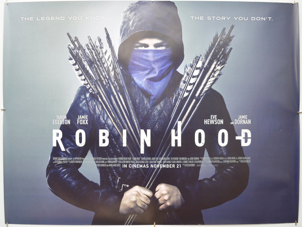 Robin Hood - Original Quad Poster - Film Poster - Movie Poster