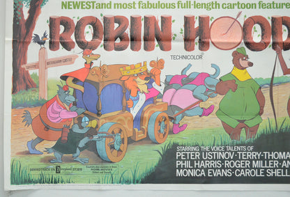 ROBIN HOOD (Bottom Left) Cinema Quad Movie Poster 