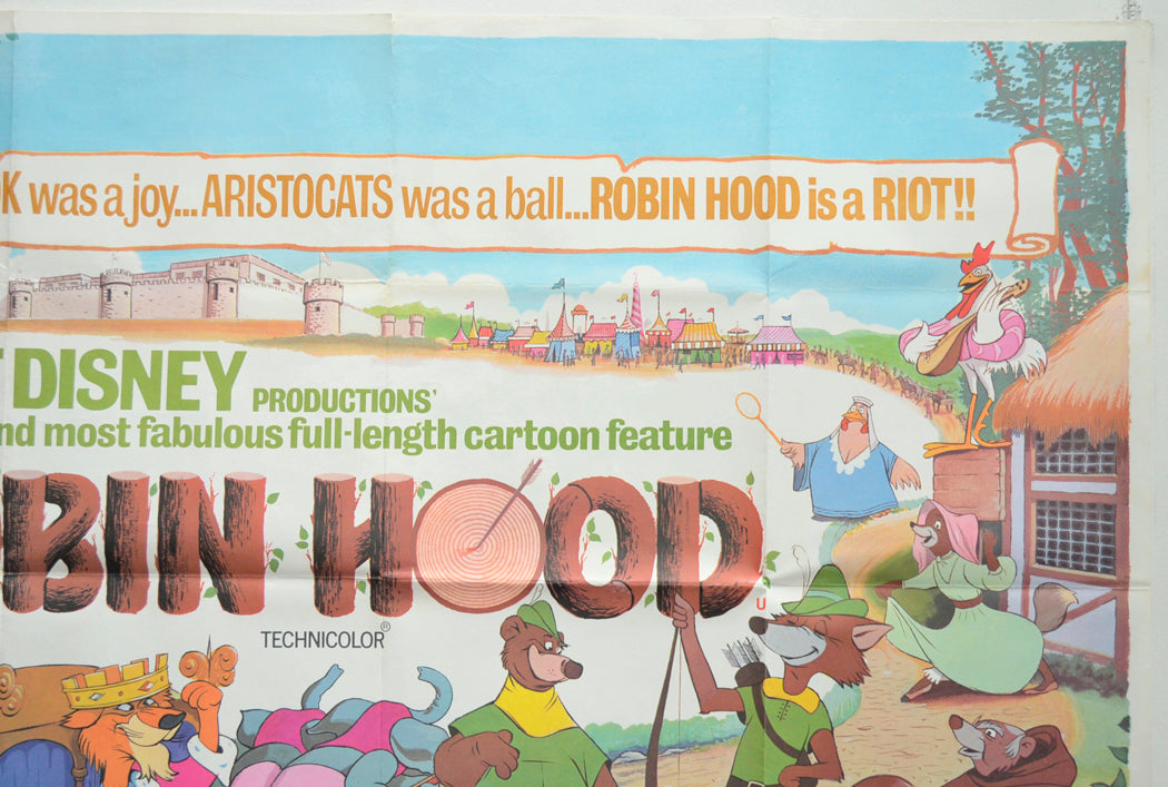 ROBIN HOOD (Top Right) Cinema Quad Movie Poster 