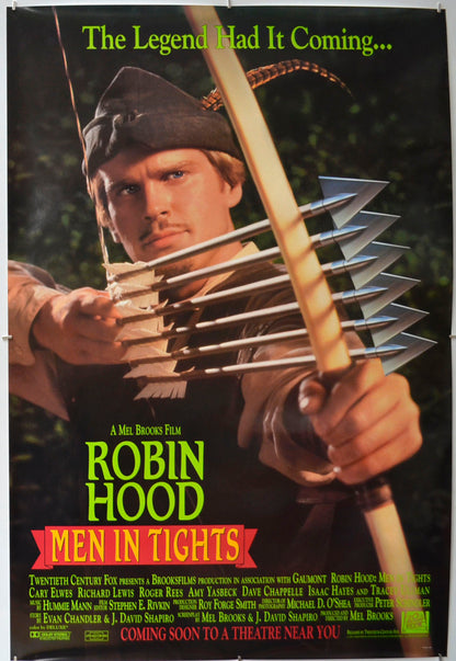 Robin Hood - Men In Tights Original One Sheet Poster - Film Poster - Movie Poster