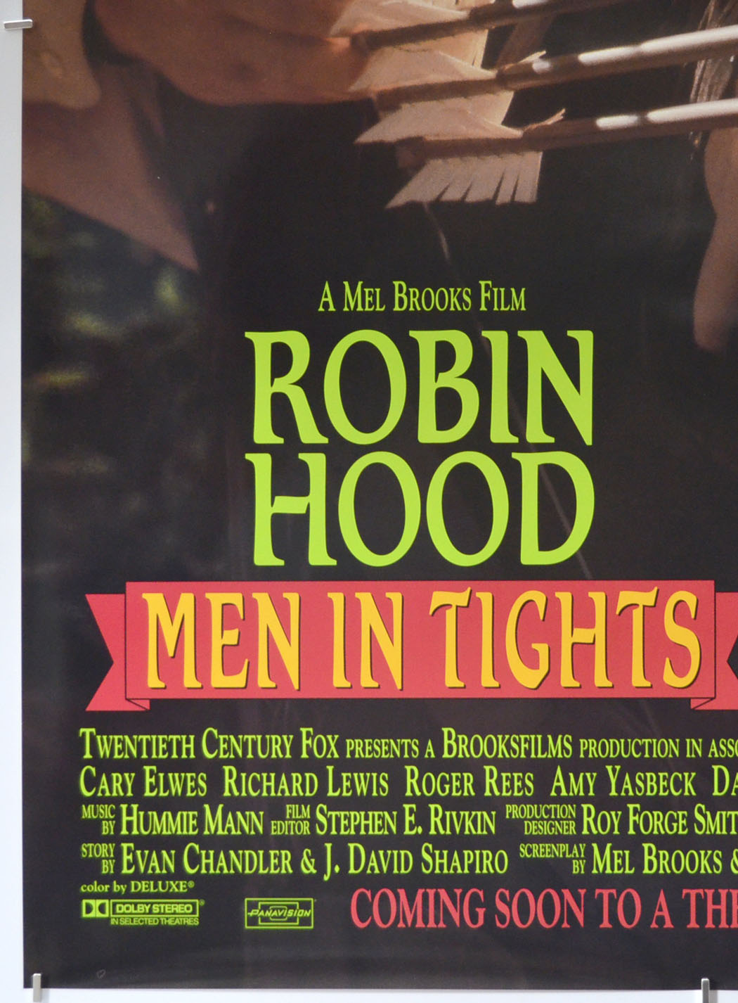 ROBIN HOOD - MEN IN TIGHTS (Bottom Left) Cinema One Sheet Movie Poster 