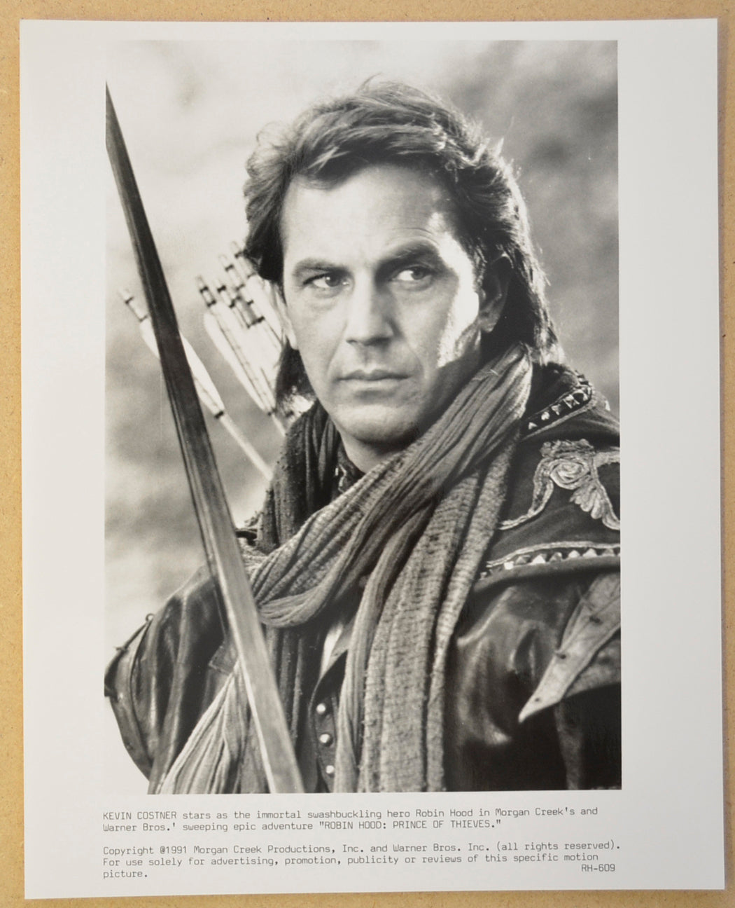 ROBIN HOOD PRINCE OF THIEVES Original Cinema Press Kit – Press Still 03 