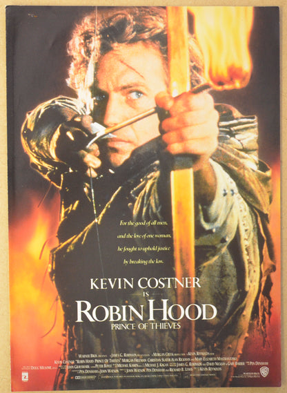 ROBIN HOOD PRINCE OF THIEVES Original Cinema Press Kit – Synopsis 