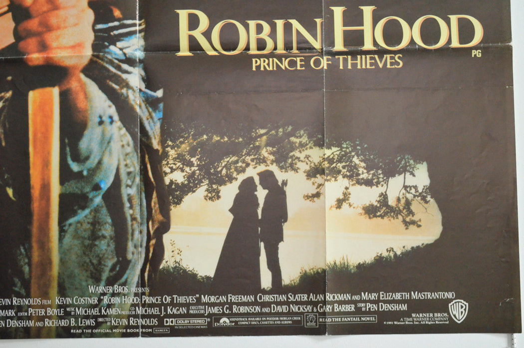 ROBIN HOOD : PRINCE OF THIEVES (Bottom Right) Cinema Quad Movie Poster 