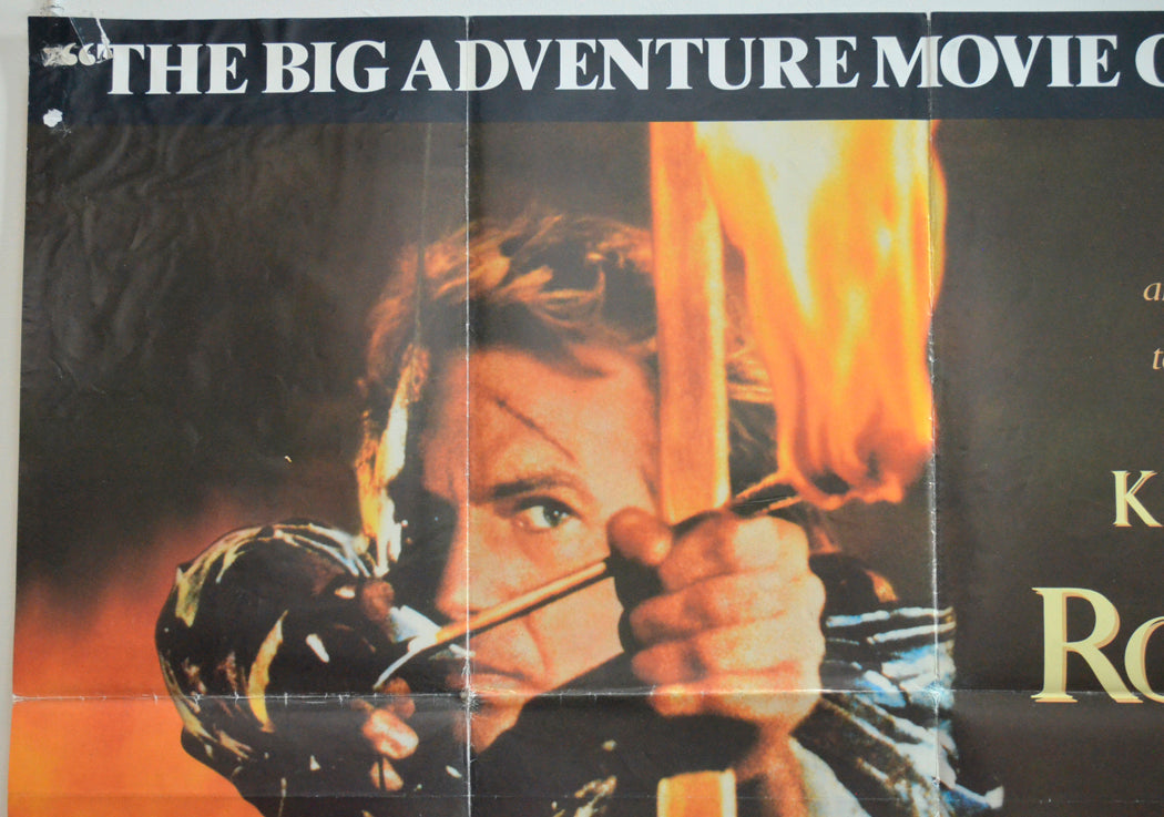 ROBIN HOOD : PRINCE OF THIEVES (Top Left) Cinema Quad Movie Poster 