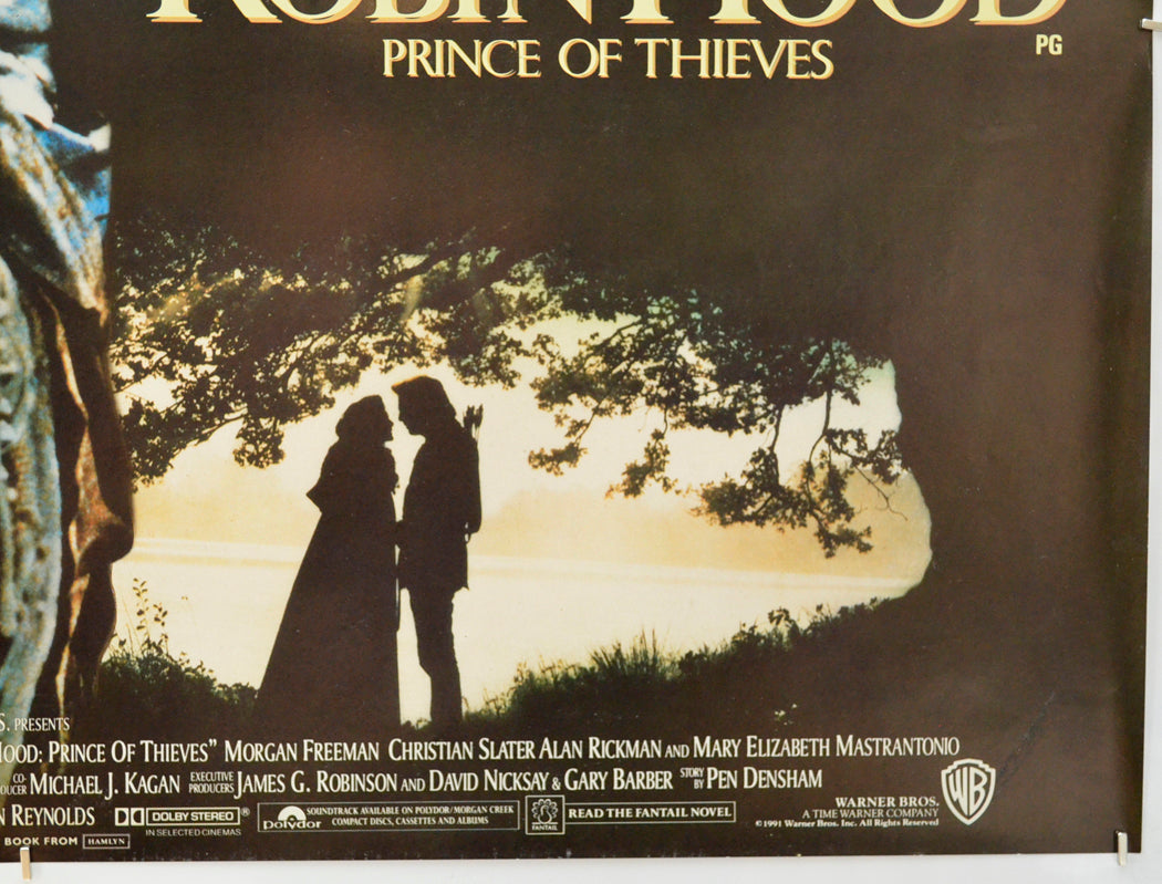 ROBIN HOOD PRINCE OF THIEVES (Bottom Right) Cinema Quad Movie Poster 