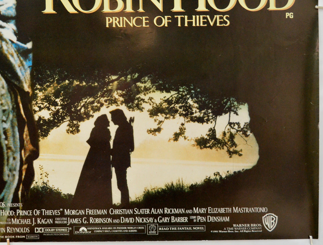 ROBIN HOOD PRINCE OF THIEVES (Bottom Right) Cinema Quad Movie Poster 