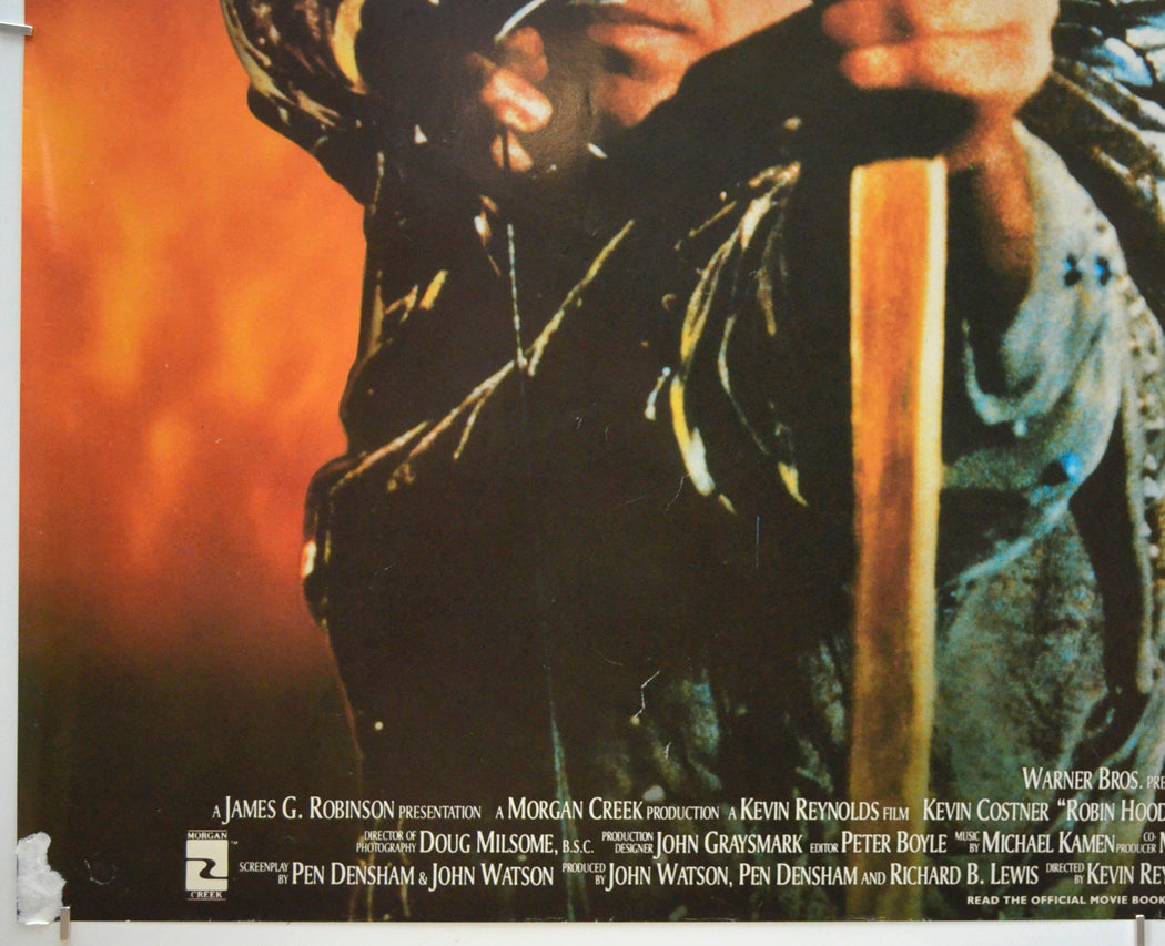 ROBIN HOOD PRINCE OF THIEVES (Bottom Left) Cinema Quad Movie Poster 