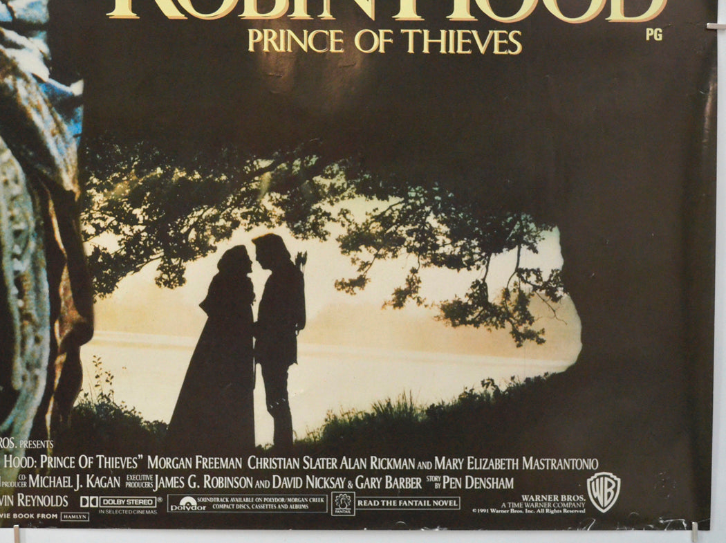 ROBIN HOOD PRINCE OF THIEVES (Bottom Right) Cinema Quad Movie Poster 