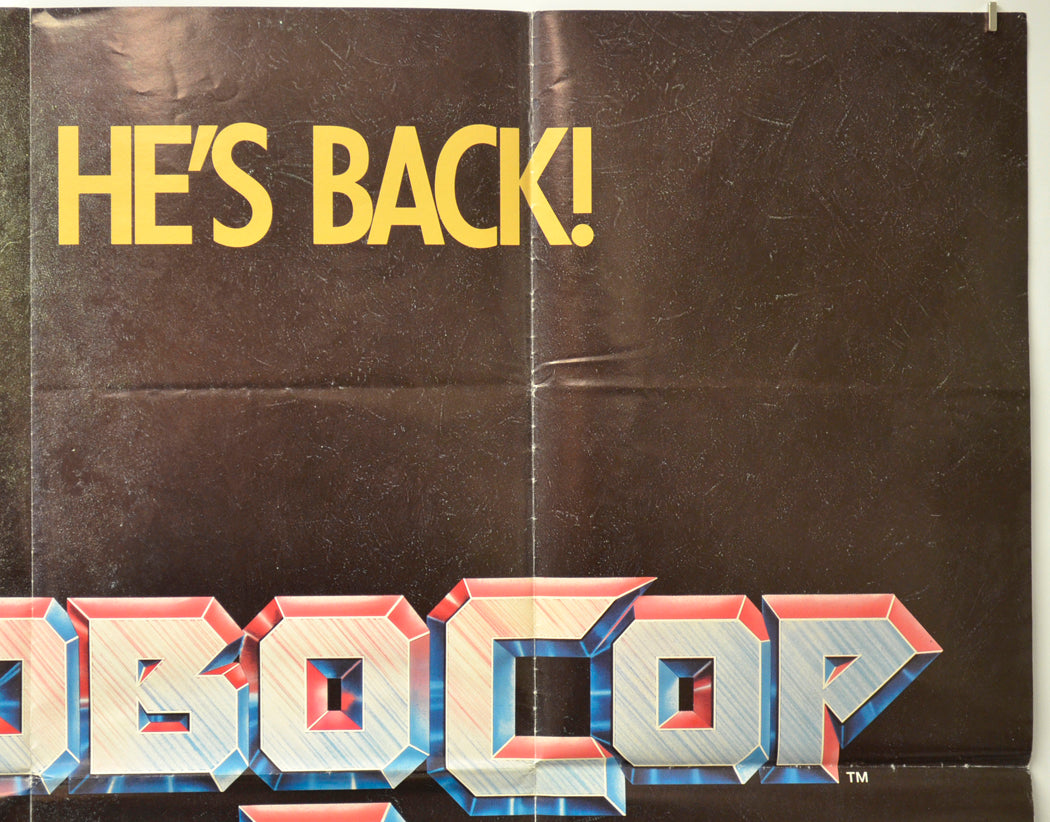 ROBOCOP 2 (Top Right) Cinema Quad Movie Poster 