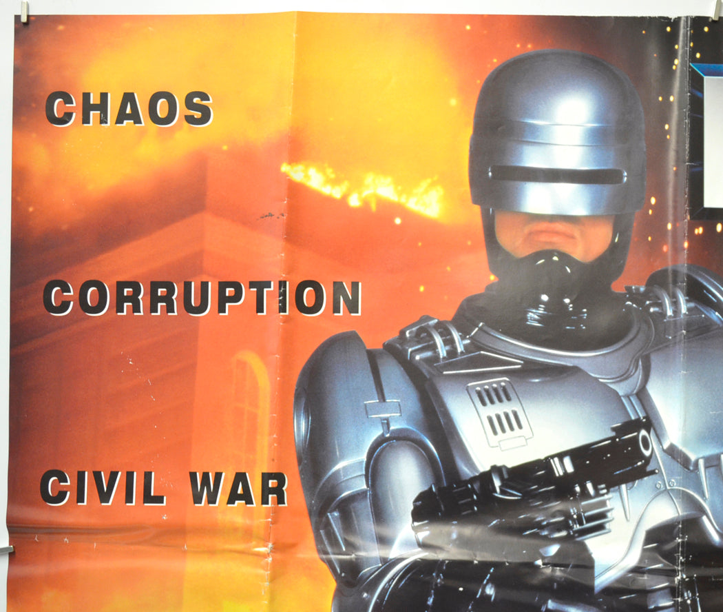 ROBOCOP 3 (Top Left) Cinema Quad Movie Poster 