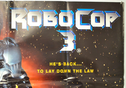 ROBOCOP 3 (Top Right) Cinema Quad Movie Poster 