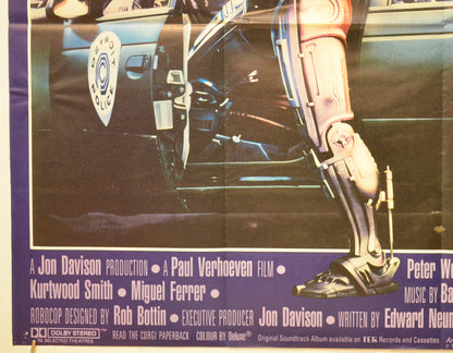 ROBOCOP (Bottom Left) Cinema Quad Movie Poster 