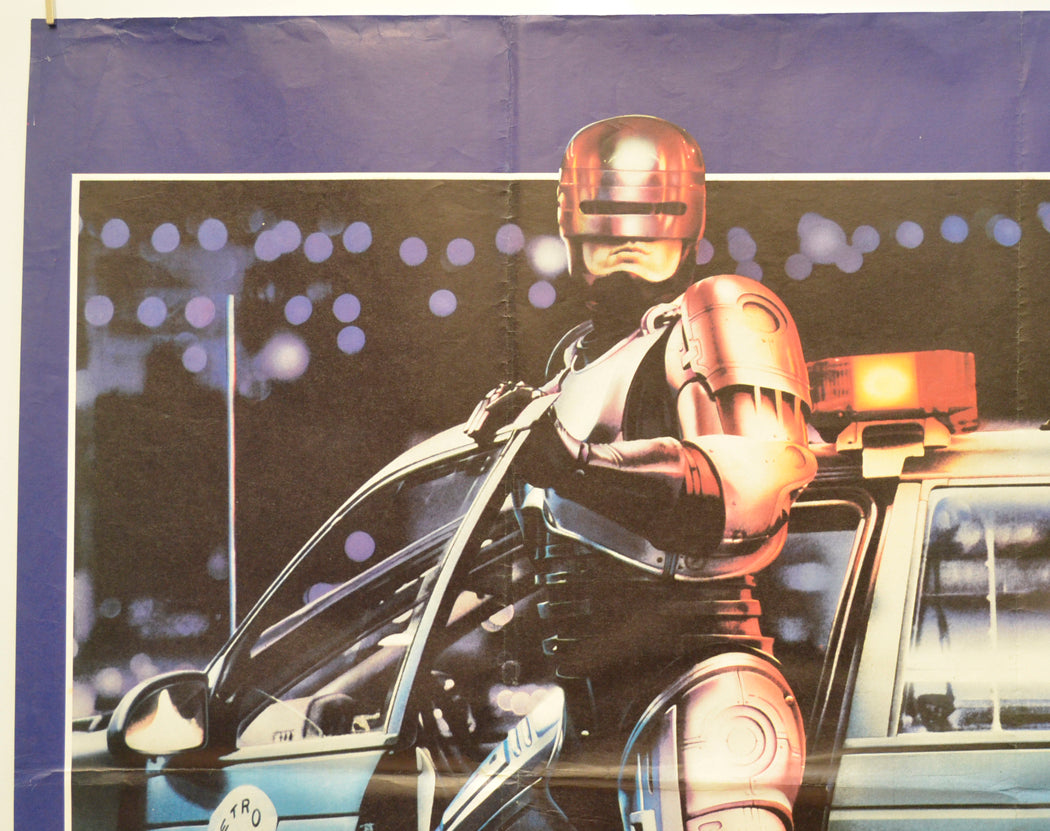 ROBOCOP (Top Left) Cinema Quad Movie Poster 