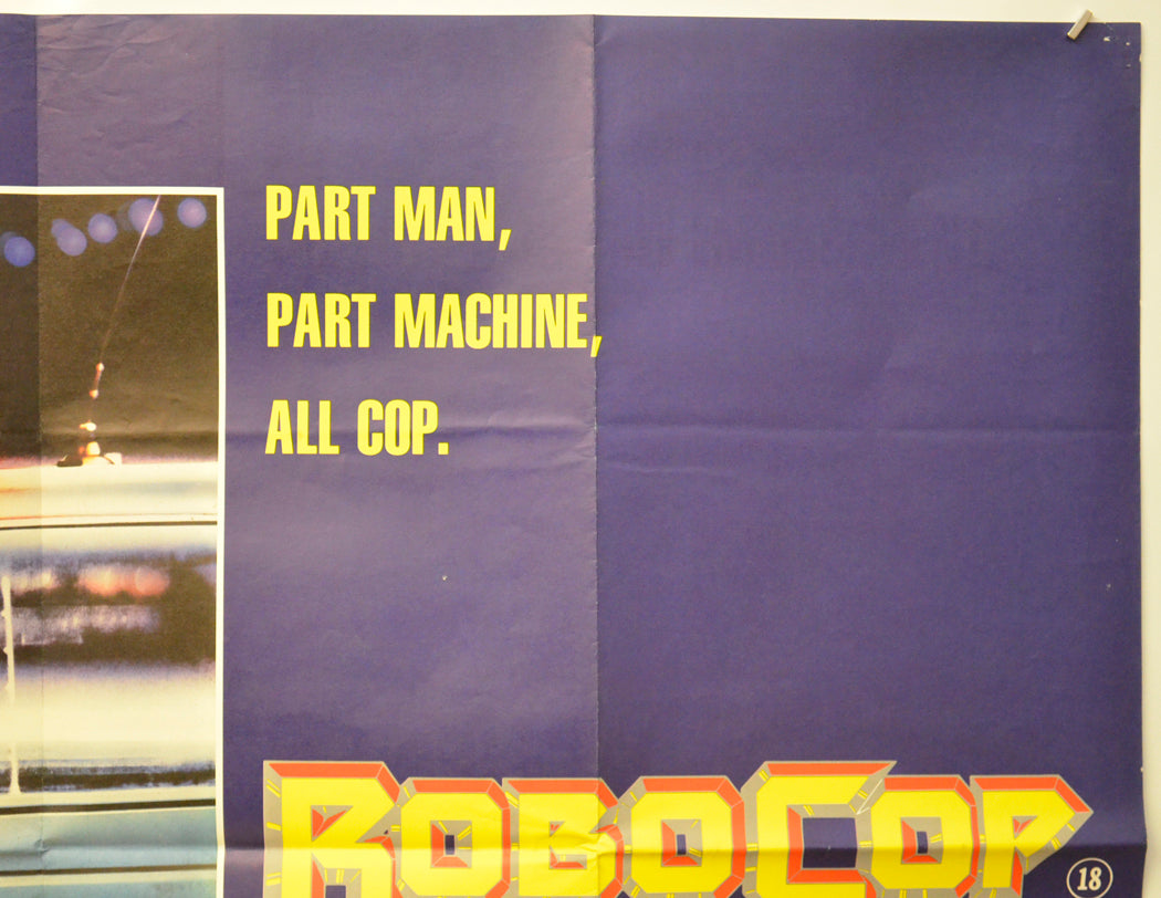 ROBOCOP (Top Right) Cinema Quad Movie Poster 