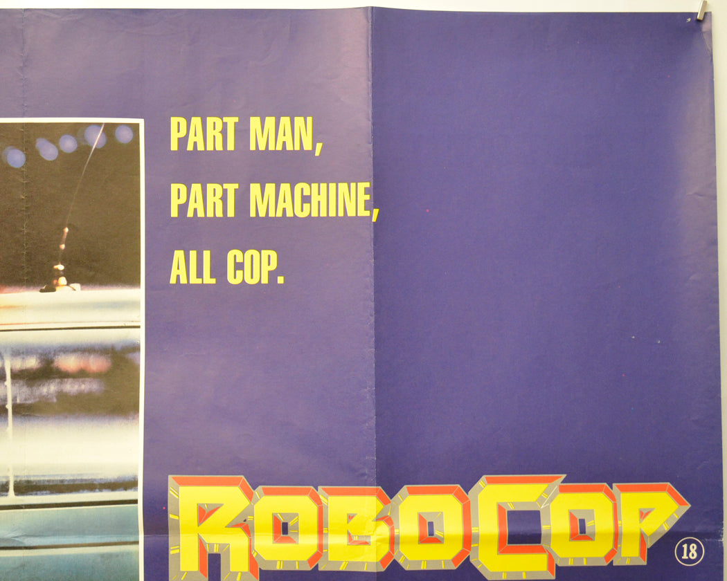 ROBOCOP (Top Right) Cinema Quad Movie Poster 