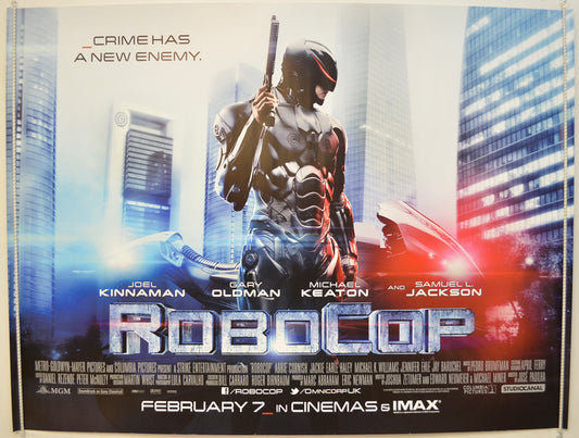 Robocop  Original Quad Poster - Film Poster - Movie Poster 