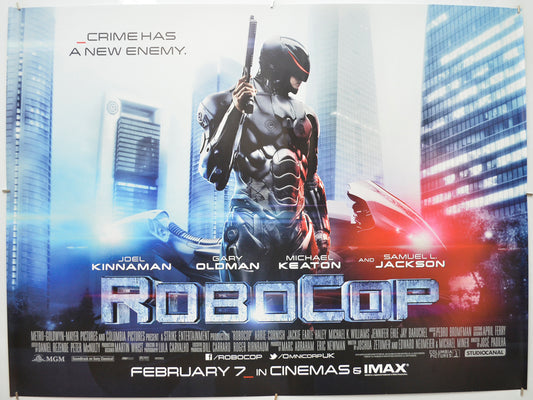 Robocop Original Quad Poster - Film Poster - Movie Poster  