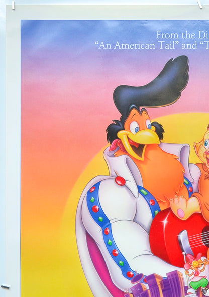 ROCK-A-DOODLE (Top Left) Cinema One Sheet Movie Poster 