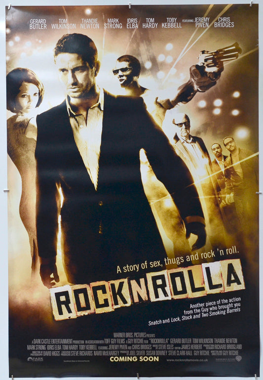 Rock N Rolla - Original One Sheet Poster - Film Poster - Movie Poster 